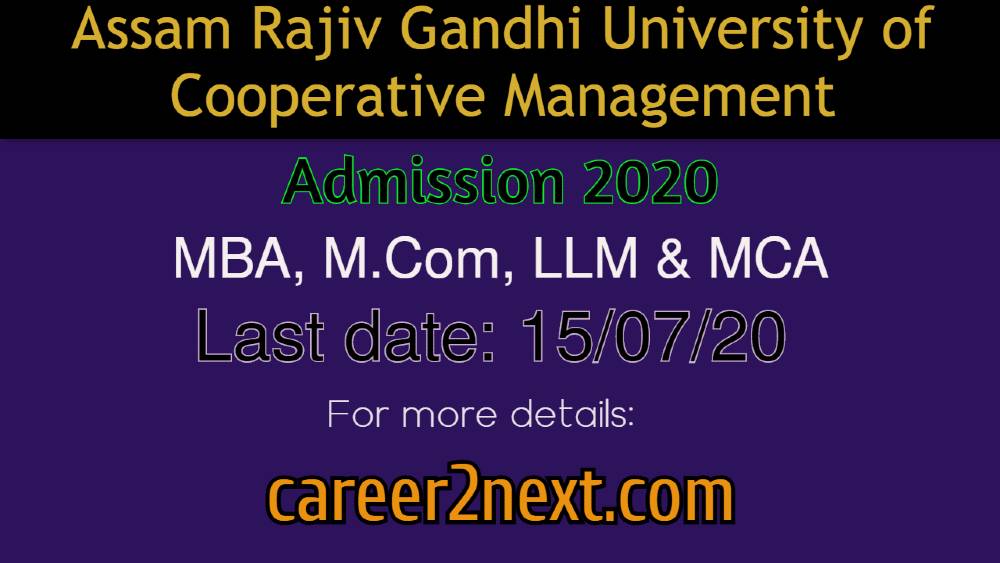 Assam Rajiv Gandhi University of Cooperative Management