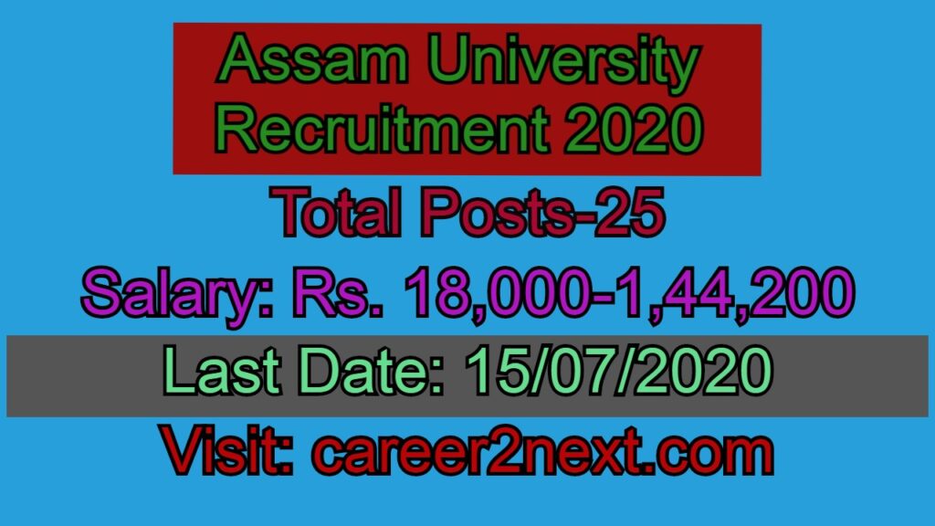 Assam University 恐怖电影网 2020