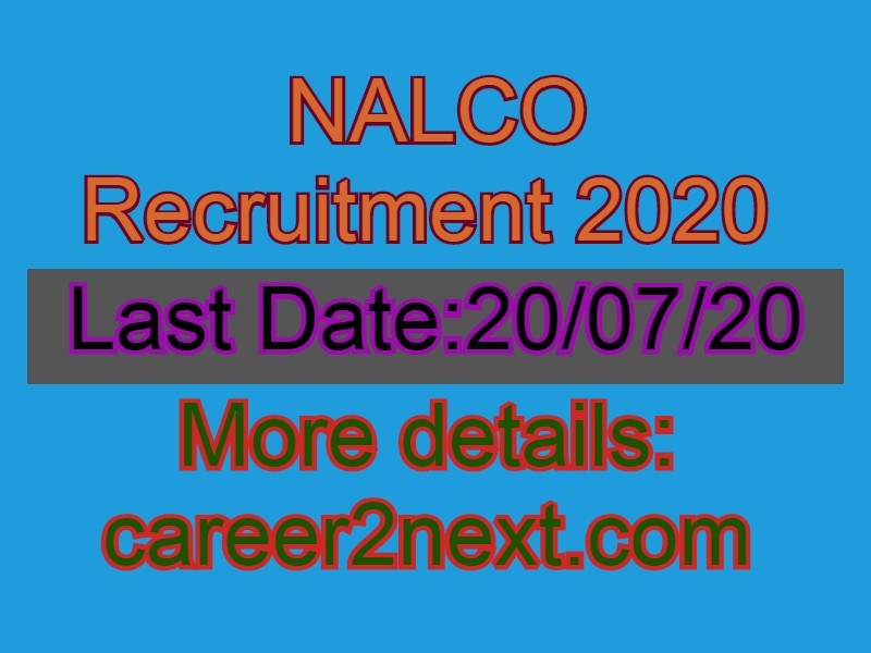 NALCO 亲切的家政妇 2020 for Sr. Advisor (Railway)