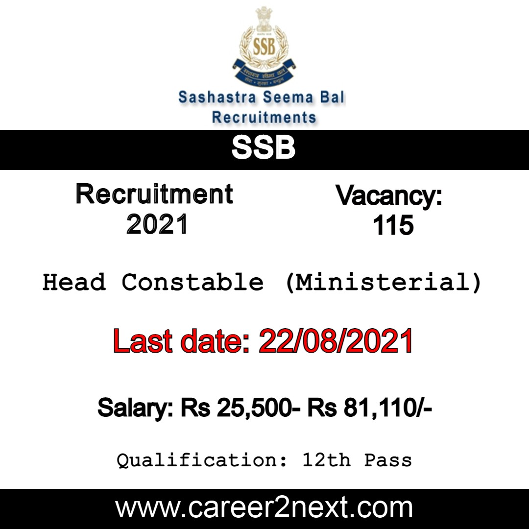 SSB Head Constable 成+人+国产系列 2021 Image
