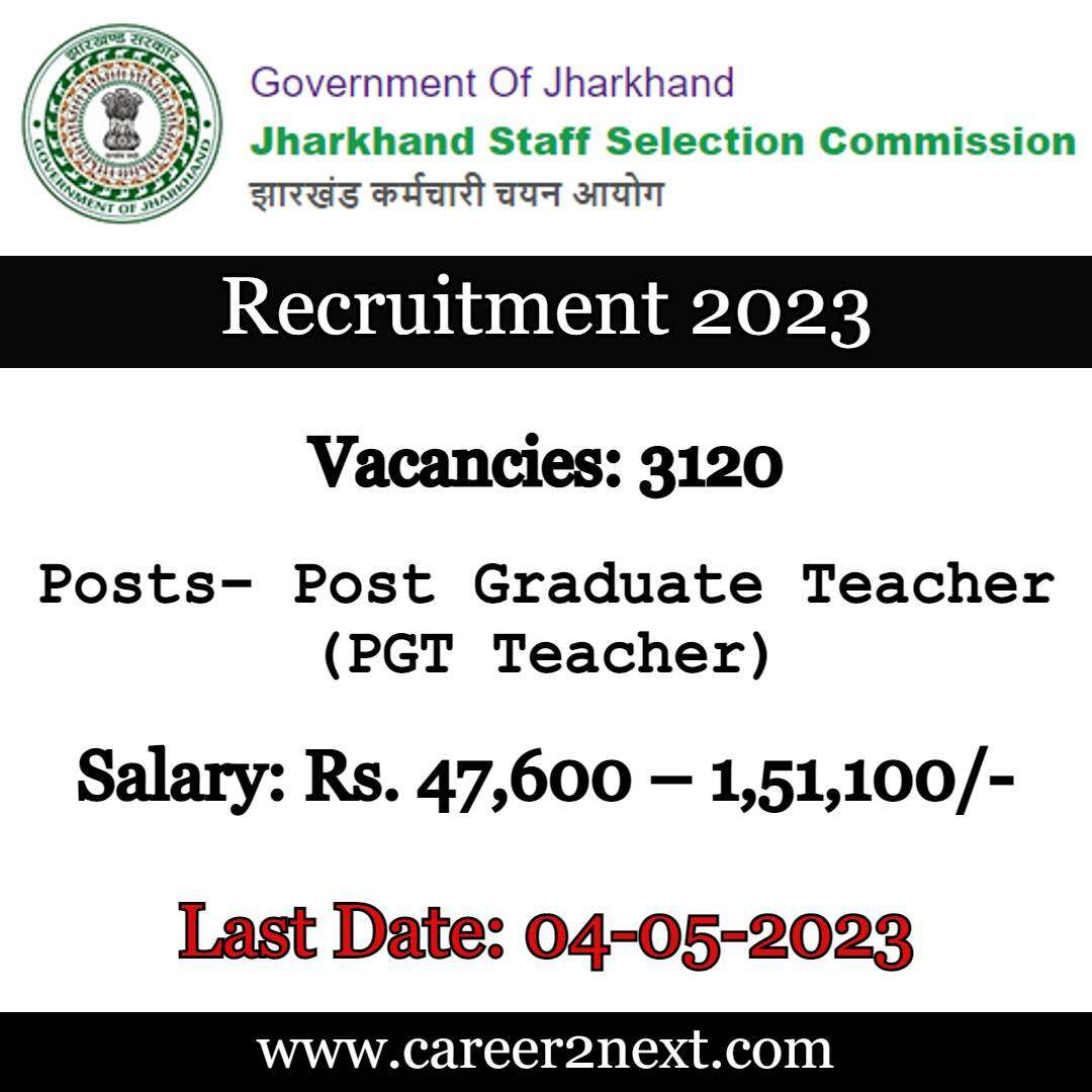 Jharkhand PGT Teacher 各地公棚信鸽信息网 2023