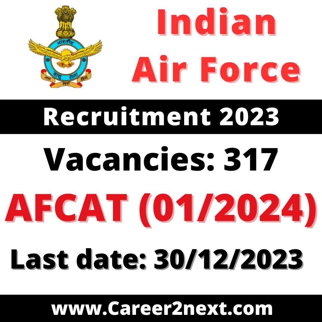 Indian Air Force AFCAT tube6 2023
