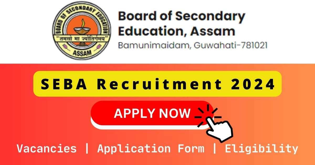 SEBA 可疑的美容院 2024 | 01 Assistant Academic Officer Posts
