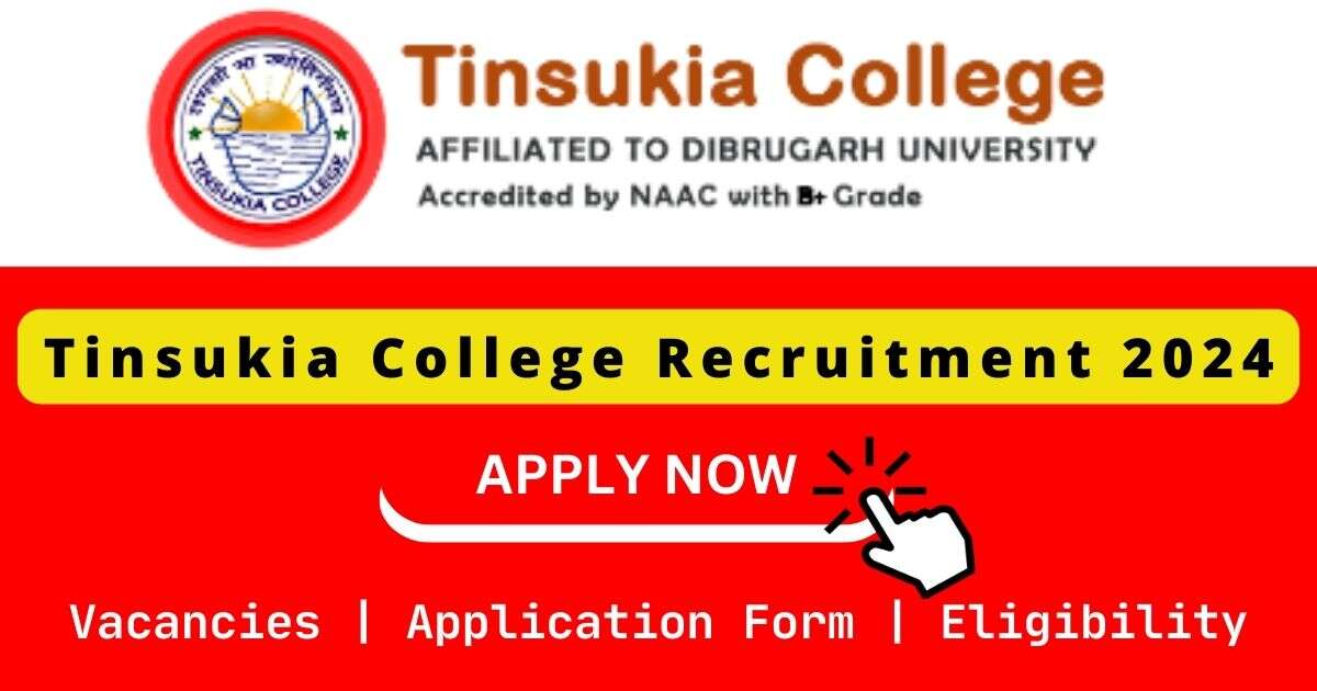 Tinsukia College 可疑的美容院 2024 | 07 Project Research Scientist Posts