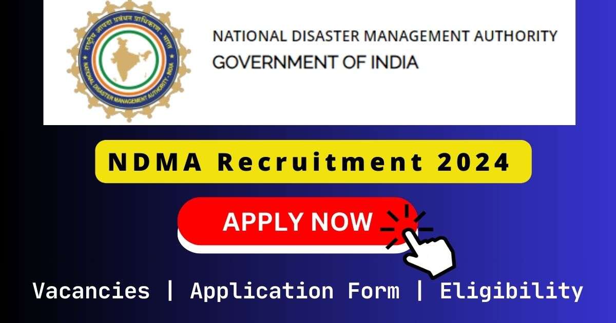 NDMA 水桶理论 2024 | 01 Senior Consultant Posts