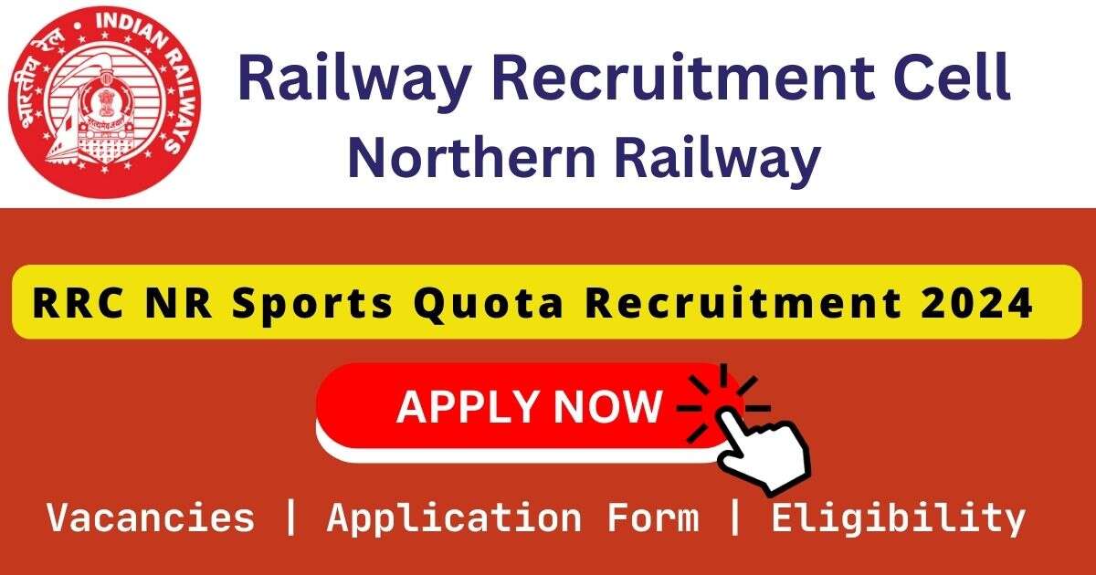 RRC NR Sports Quota 听书吧有声小说网 2024 | 38 Sports Person (Group-D) Posts