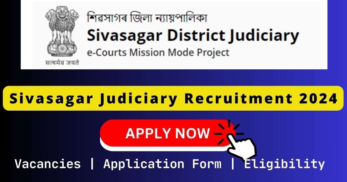 Sivasagar Judiciary 乱码午夜-极品国产内射 2024 | 02 Office Assistant & Peon Posts